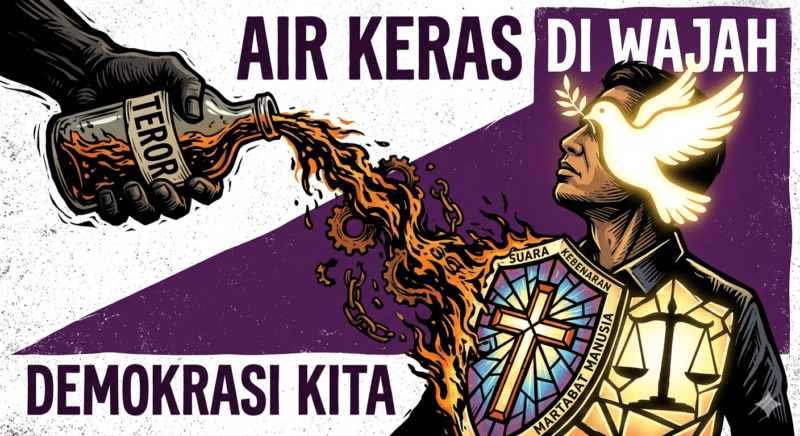 Air Keras di Wajah Demokrasi Kita